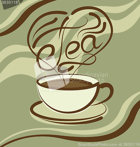 Image of Vector Tea Cup