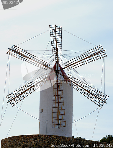 Image of Old Rustic Windmill