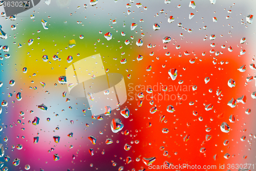 Image of water droplets