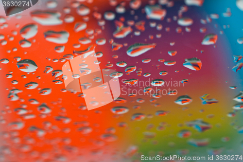 Image of water droplets
