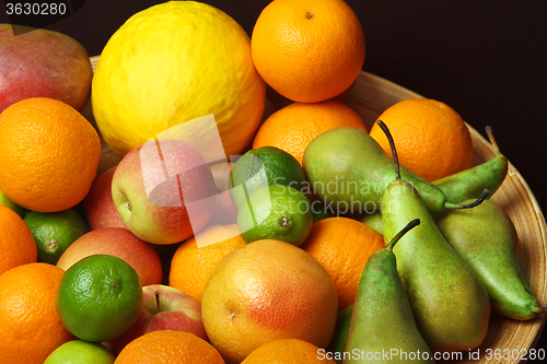 Image of Plate of fruits