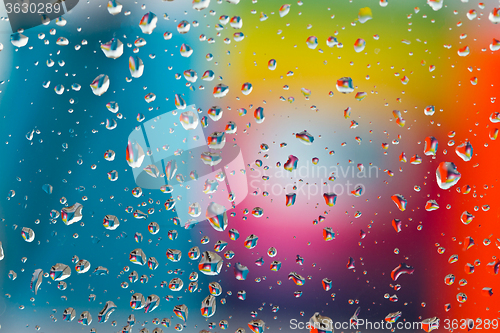 Image of water droplets