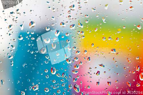 Image of water droplets