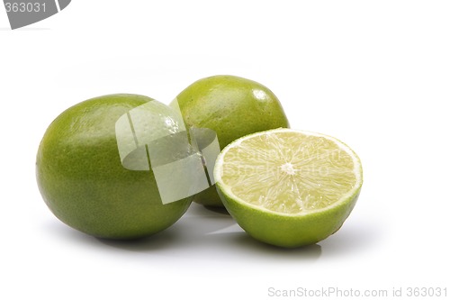 Image of Green fresh limes