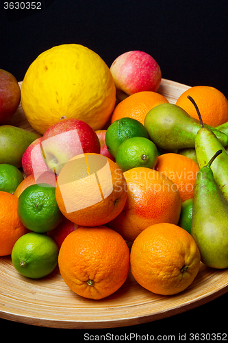 Image of Plate of fruits