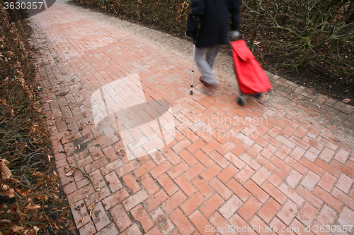 Image of Old man  passing 