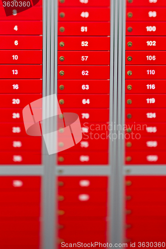 Image of Postboxes in a post in Denmark (holte)