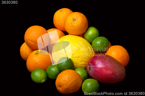 Image of Plate of fruits