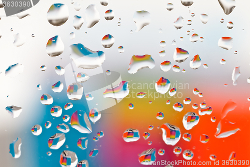 Image of water droplets