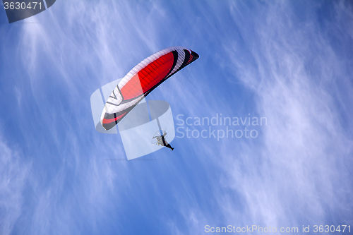 Image of Paraglider with motor