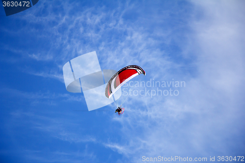 Image of Paraglider with motor