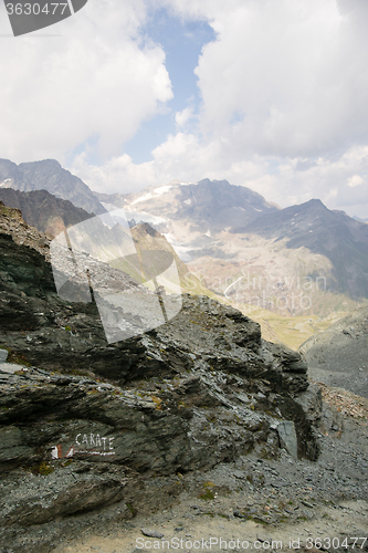 Image of Dramatic mountain landscape