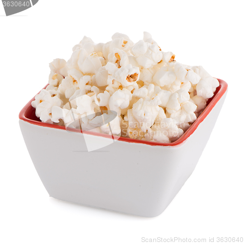 Image of Popcorn in a white bowl