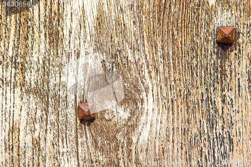Image of abstract texture of a brown  wooden  italy   europe