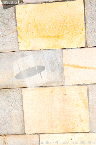 Image of  cracked  step     in  italy old  and texture   background