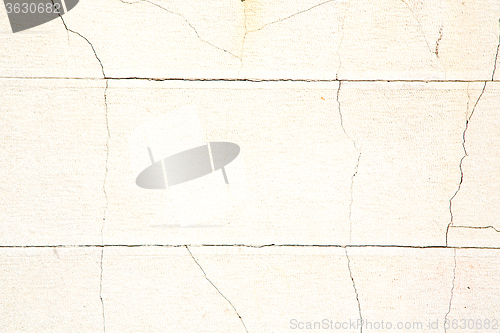 Image of  cracked      brick in  italy old   material the background