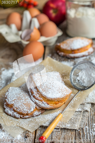 Image of Patties with curd.