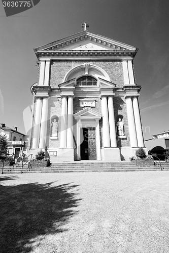 Image of medieval old architecture in italy europe milan religion       a