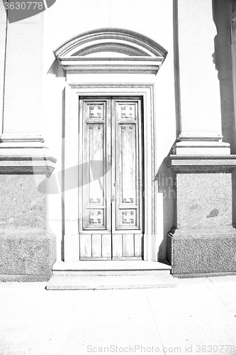 Image of old door in italy land europe architecture and wood the historic