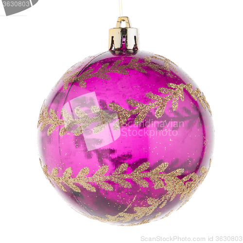 Image of Pink christmas ball