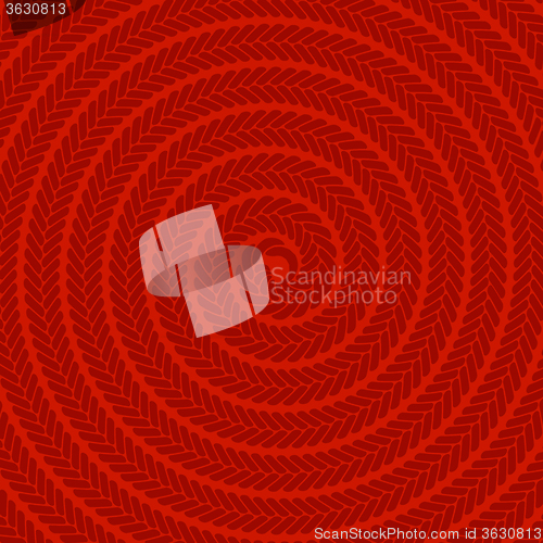 Image of Abstract Red Spiral Background