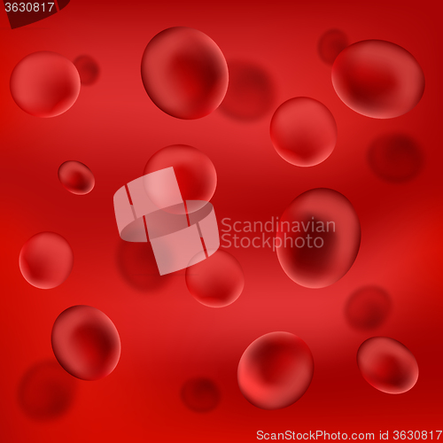Image of Red Blood Background