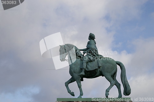 Image of Statue of Frederik 5. in Copenhagen