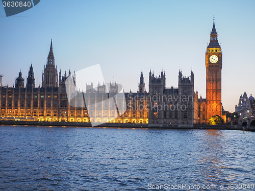 Image of Houses of Parliament in London