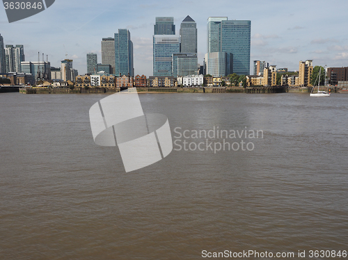 Image of Canary Wharf in London