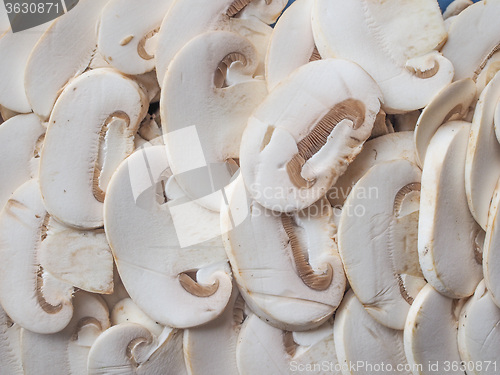 Image of Champignon mushrooms background