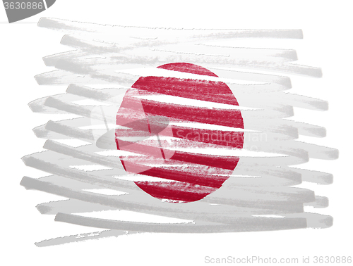 Image of Flag illustration - Japan