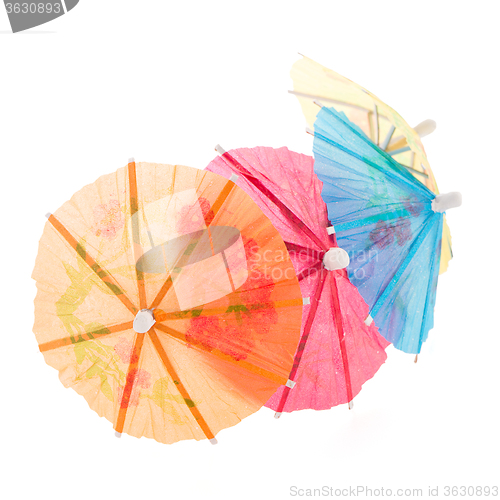 Image of Paper umbrellas for cocktails