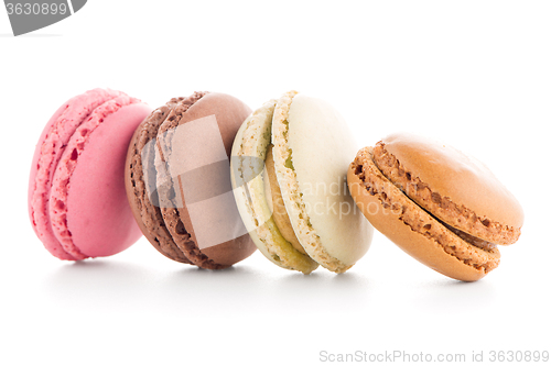 Image of Colorful French Macarons