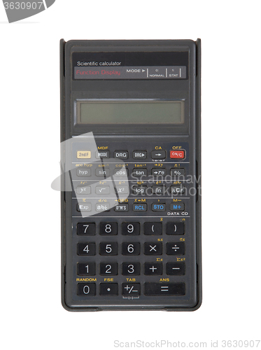 Image of Dirty old calculator