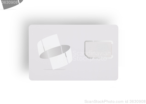 Image of Blank sim card