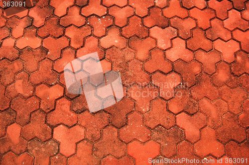 Image of brick pavement