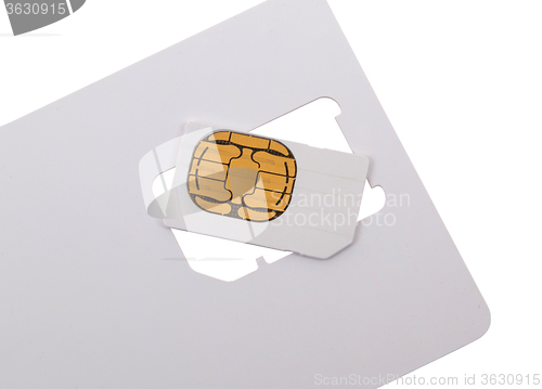 Image of Blank sim card