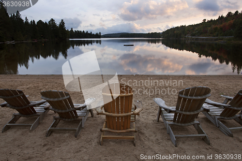 Image of Algonquin Park Muskoka Ontario Lake Wilderness