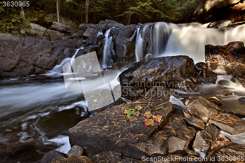 Image of Algonquin Park Muskoka Ontario Waterfall