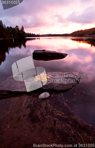 Image of Algonquin Park Muskoka Ontario Lake Wilderness