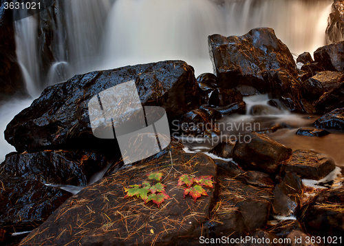 Image of Algonquin Park Muskoka Ontario Waterfall