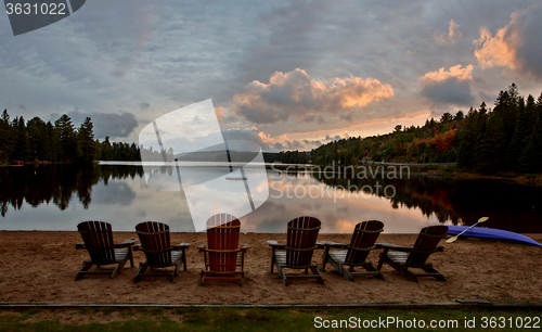 Image of Algonquin Park Muskoka Ontario Lake Wilderness