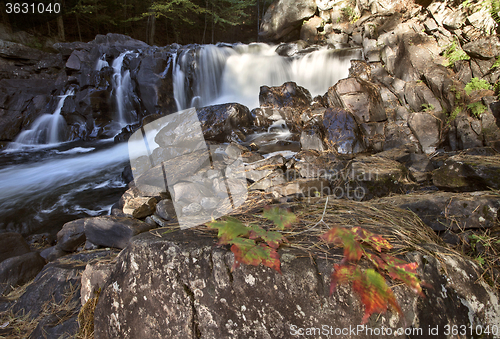 Image of Algonquin Park Muskoka Ontario Waterfall