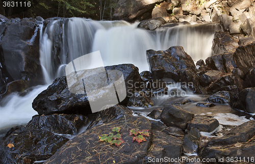 Image of Algonquin Park Muskoka Ontario Waterfall