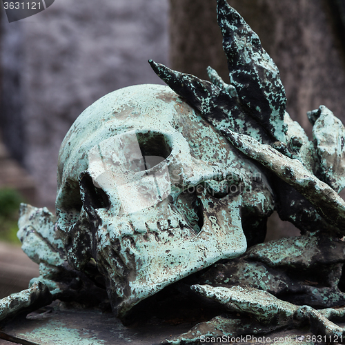 Image of Old Cemetery statue