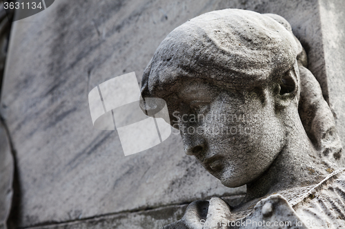 Image of Old Cemetery statue