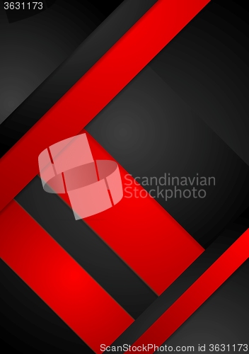 Image of Contrast geometric abstract background