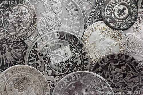 Image of Old Silver Coins