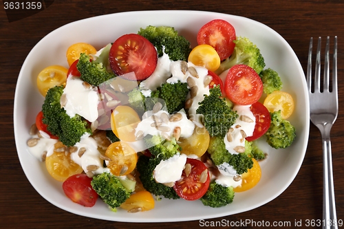 Image of Colorful salad.