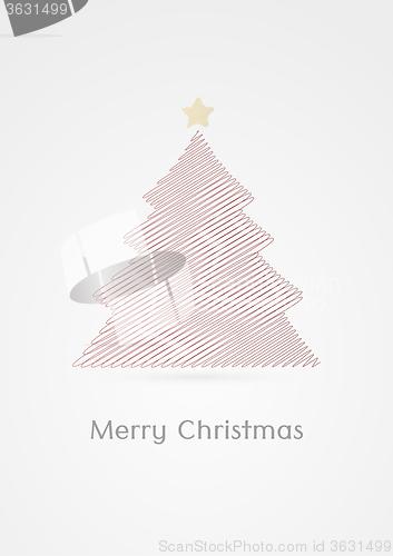 Image of merry christmas card